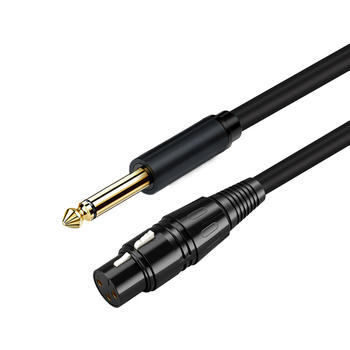 LAITA Izbalansirani audio kabel 6,35 mm na XLR, dvostruki vodič, za mikrofon i mikser