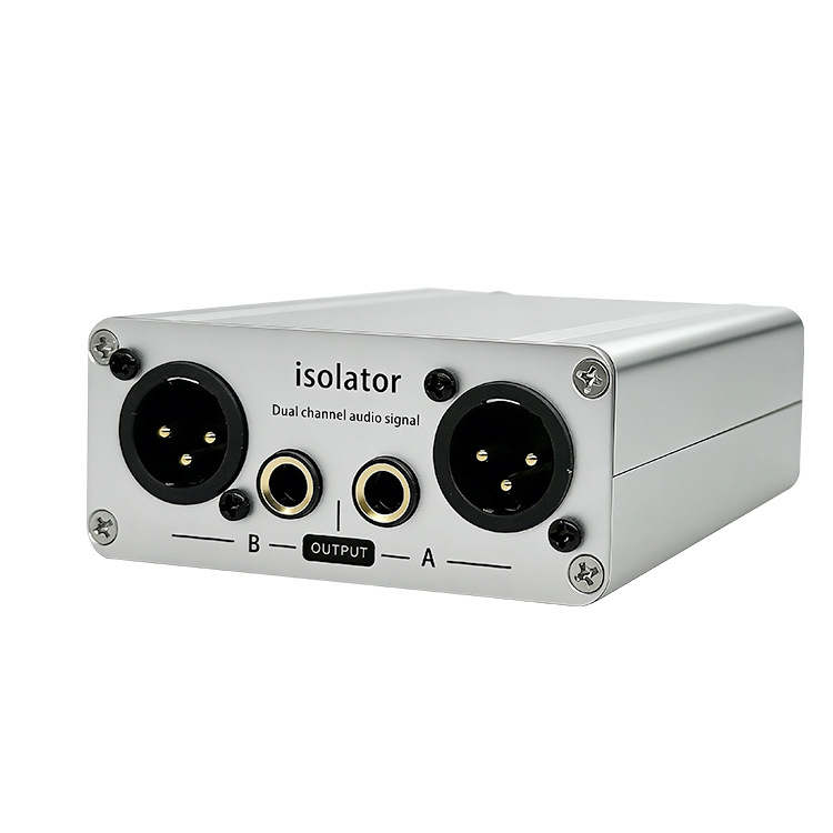 Audió izolátor DI Box földelési zaj csökkentésével és hangszer impedancia kiegyenlítésével