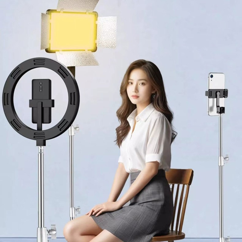 Stativ de fotografie din oțel inoxidabil + ABS, 3 secțiuni, sarcină 3–5 kg, diametre 25/30/35 mm, greutate 1,5 kg