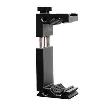 Clip metal pentru telefon mobil cu pan/tilt, corp din aliaj de aluminiu, suportă până la 6–10 kg