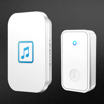 Vezeték nélküli beltéri kapucsengő AC-táplálással, FA86 New (világít), egy–két vevőhöz, 110–220 V, 150 m hatótáv