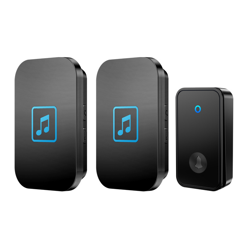 Vezeték nélküli beltéri kapucsengő AC-táplálással, FA86 New (világít), egy–két vevőhöz, 110–220 V, 150 m hatótáv