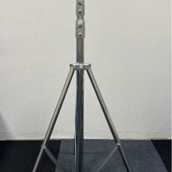 Stalak za rasvjetu od nehrđajućeg čelika, teški, za fotografiju, 3 odjeljka, nosivost 10 kg, težina 2,2 kg