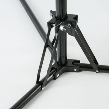Stativ de iluminare pentru cameră, pliere inversă, 4 secțiuni, construcție metal+PP, sarcină 3 kg, diametre tuburi 25/22/19/16 mm