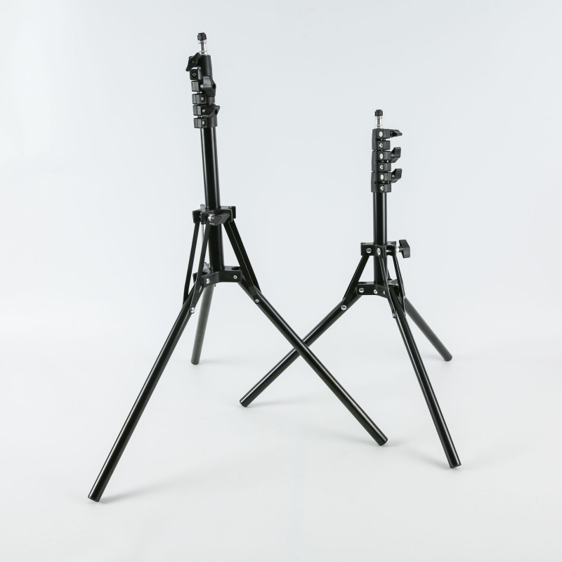Stativ de iluminare pentru cameră, pliere inversă, 4 secțiuni, construcție metal+PP, sarcină 3 kg, diametre tuburi 25/22/19/16 mm