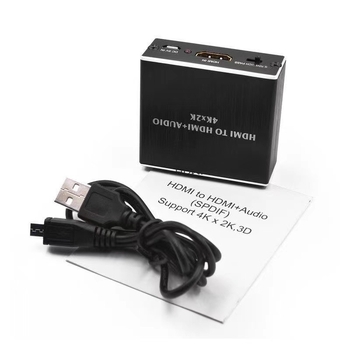 HDMI audio splitter i dekoder, 4K HDMI, model MS-8082, podrška upravljanju napajanjem