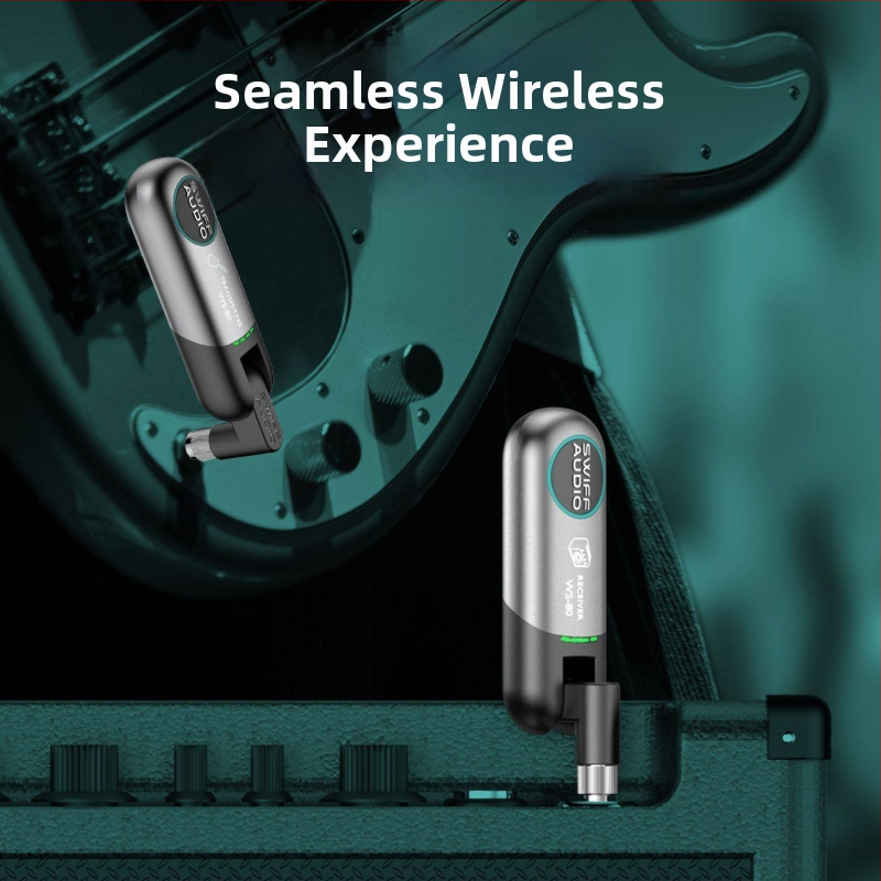 SWIFF WS-80 Bezdrôtový vysielač a prijímač pre elektrickú gitaru