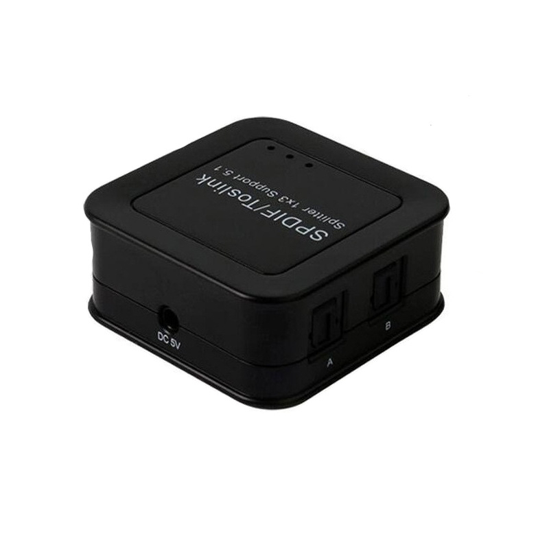 RB25 SPDIF/TosLink optikai digitális audió osztó 1x3