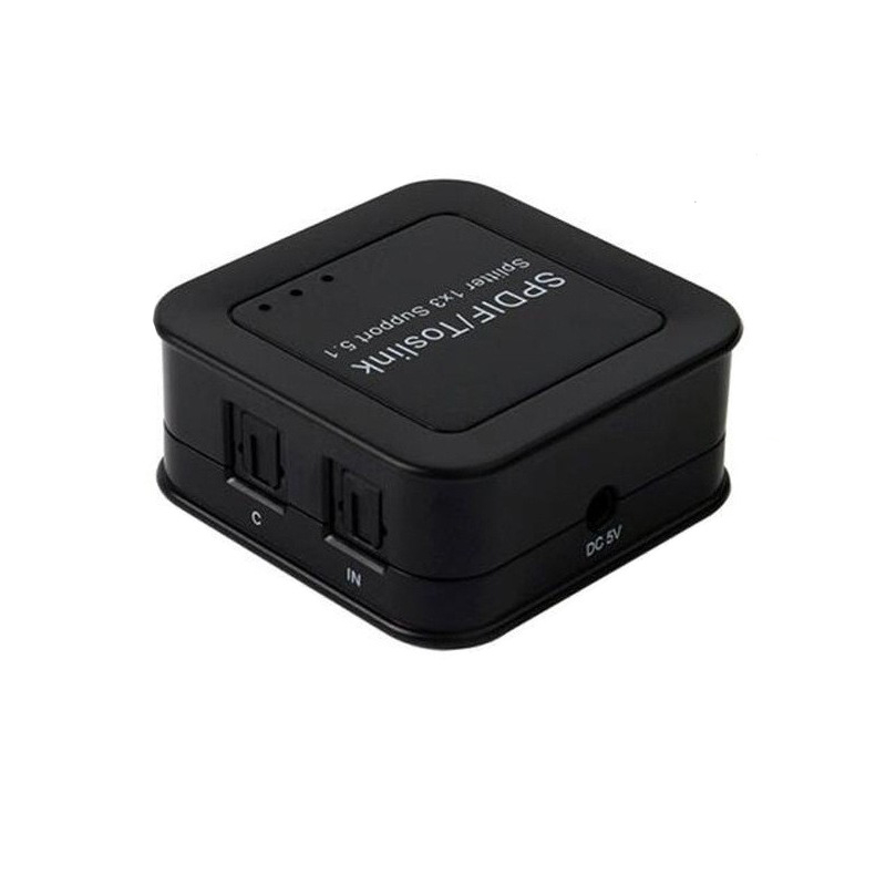 RB25 SPDIF/TosLink optikai digitális audió osztó 1x3