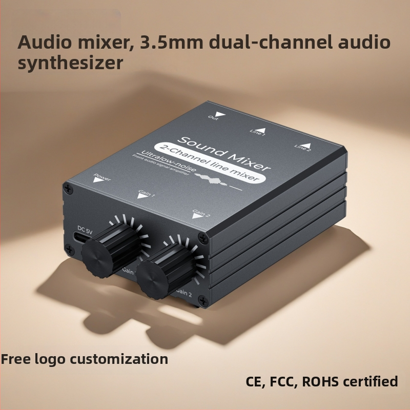 Audio mixér pre živé vysielanie Hq35 – 2-in-1 prepínač, 3,5 mm zvuková syntéza, 1080 rozlíšenie, kábel 300 cm, značka Tuya