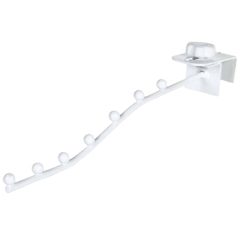 Kuka protiv krađe za balkon, višeredni dizajn, PP materijal, 1 kom, nosivost 3–5 kg
