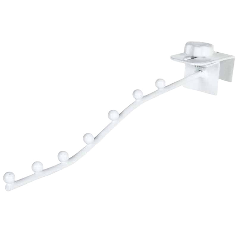 Kuka protiv krađe za balkon, višeredni dizajn, PP materijal, 1 kom, nosivost 3–5 kg