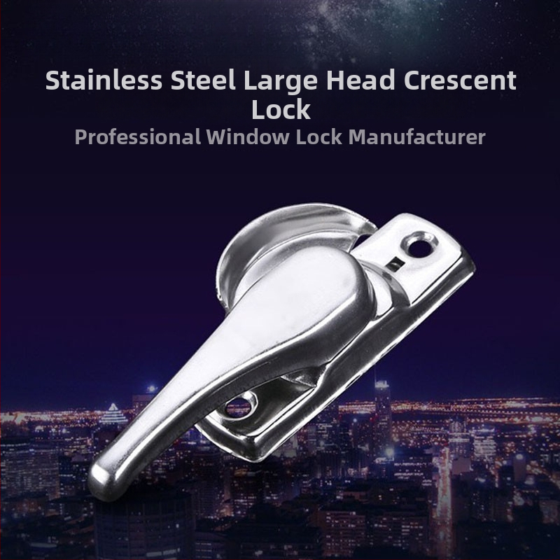 Hliníkový zámok okna s polmesiacovým hákom pre univerzálne posuvné dvere
