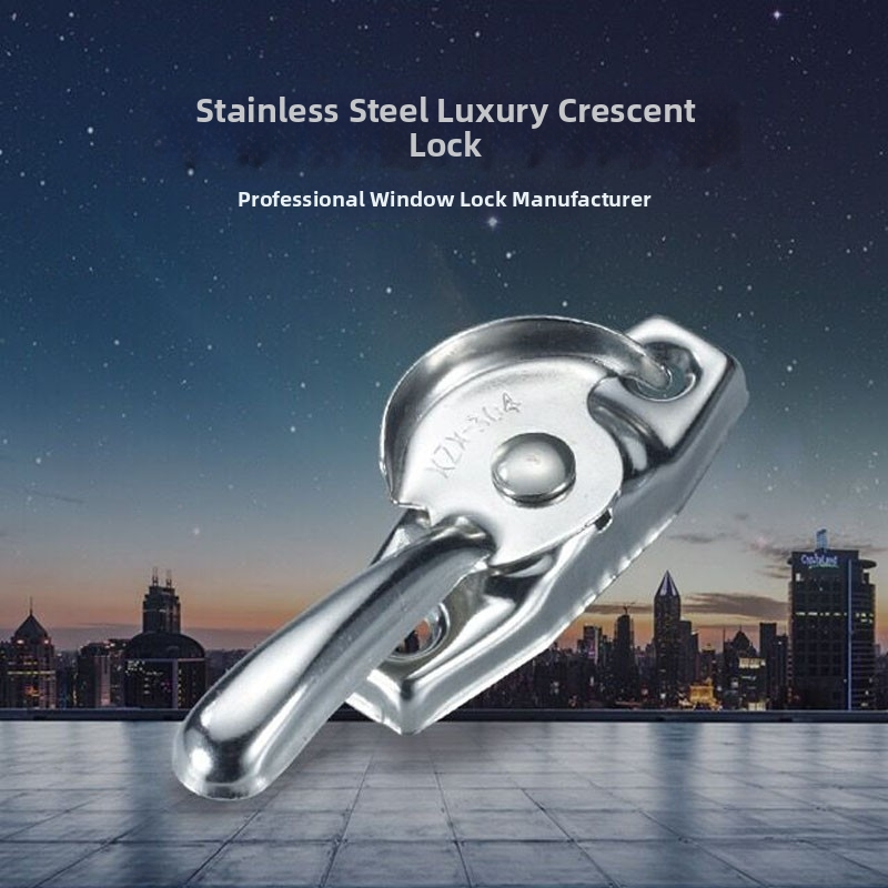 Hliníkový zámok okna s polmesiacovým hákom pre univerzálne posuvné dvere