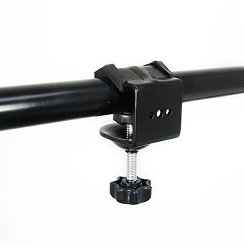 Klip od aluminijskog legura za fotografijsku lampu, C- i U-oblika, model 085, nosivost do 6–10 kg