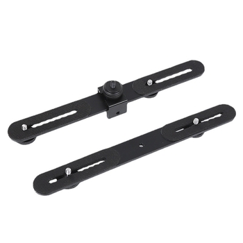 Suport pentru mai multe camere cu trepied pentru bliț, placă pan-tilt și raft pentru iluminare, Echipament fotografic Hongyi, personalizare disponibilă