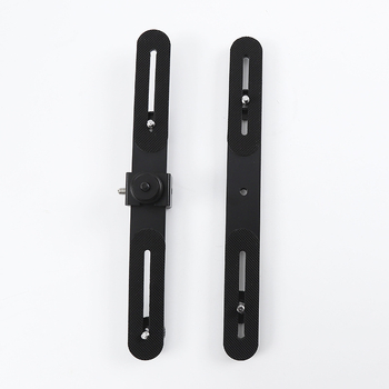 Suport pentru mai multe camere cu trepied pentru bliț, placă pan-tilt și raft pentru iluminare, Echipament fotografic Hongyi, personalizare disponibilă