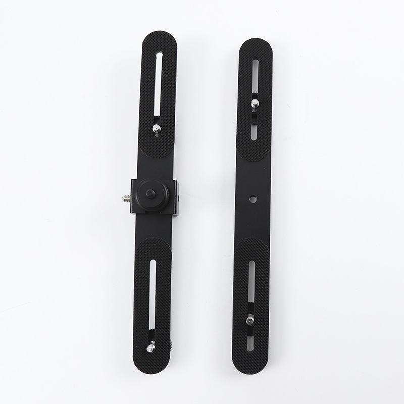 Suport pentru mai multe camere cu trepied pentru bliț, placă pan-tilt și raft pentru iluminare, Echipament fotografic Hongyi, personalizare disponibilă