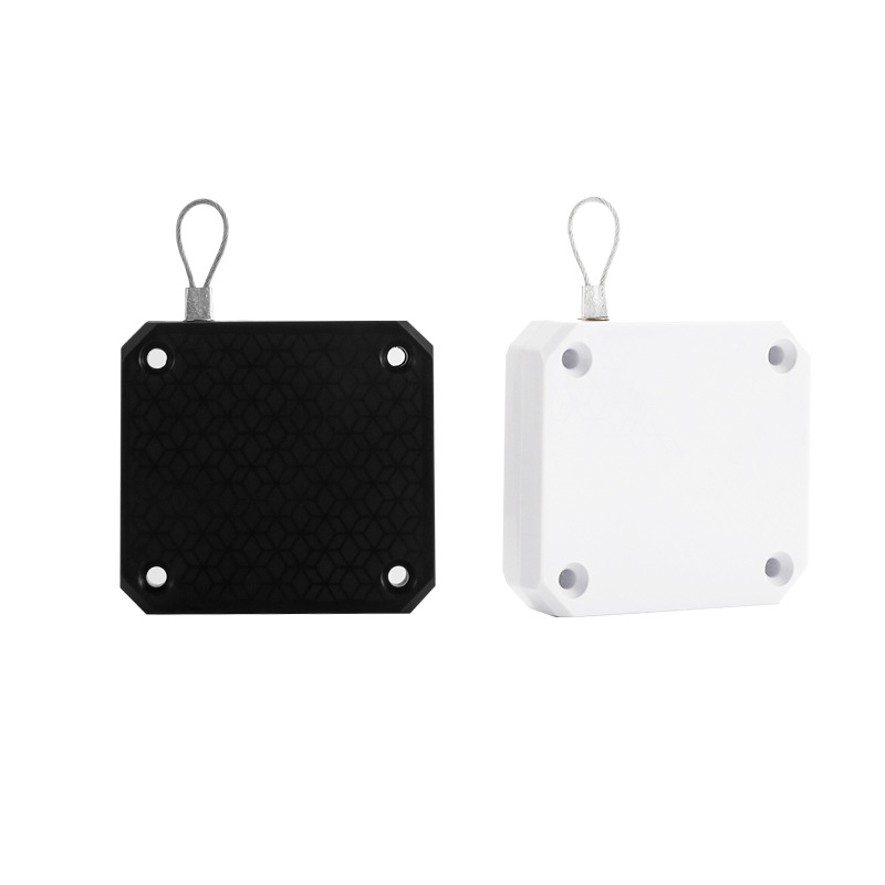 Închizător de uși cu șnur pentru dormitor și uși glisante, revenire automată, funcționare silențioasă, ABS plastic, stil modern minimalist