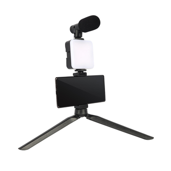 Lumină de umplere mini pentru streaming live – AY-49 Beauty Leg Set, baterie încorporată, 2W, 3.7V, temperatură de culoare reglabilă 2500K–9900K