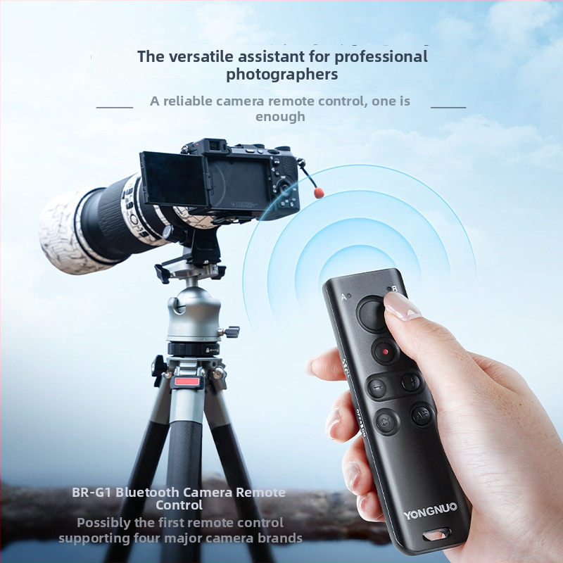 BR-G1 Bluetooth diaľkové ovládanie pre fotoaparát Canon, Sony, Fuji a Nikon bezzrkadlové kamery