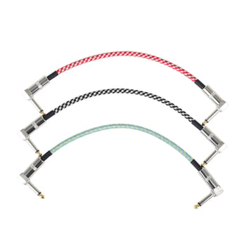 Cablu de instrument împletit de 6,35 mm pentru chitară electrică și bas, cu reducere a zgomotului (Model 040)