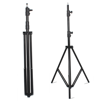 Studijski stalak za rasvjetu od metala (nosivost 8 kg, promjer cijevi 70 cm, 3 odjeljka)