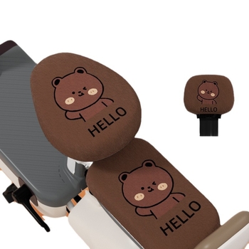 Husă pentru scaun de vehicul electric - iarnă, pluș, universală; Material: pluș; Umplutură: altul; Personalizare: Nu