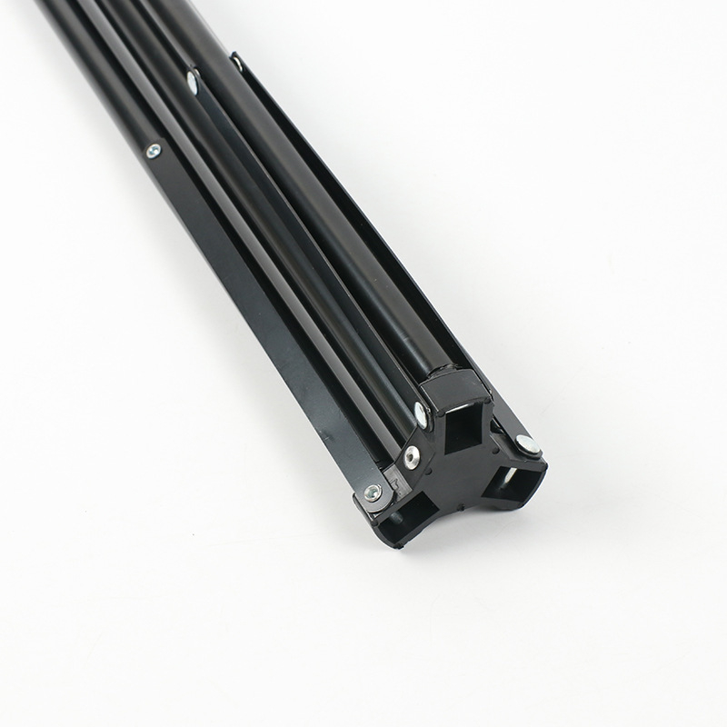 Stativ pentru telefon mobil pentru streaming live, țeavă metalică/ABS, diametrul 25/22/19 mm, 2 segmente, înălțime maximă 2 m