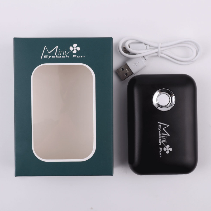 Uscător de gene mini cu suport, alimentare USB, greutate 82 g