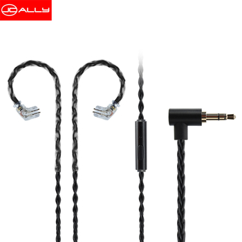 JC08S Kabel za nadogradnju slušalica od bezoksidnog bakra s mikrofonom – Hi‑Fi gaming kabel za slušalice
