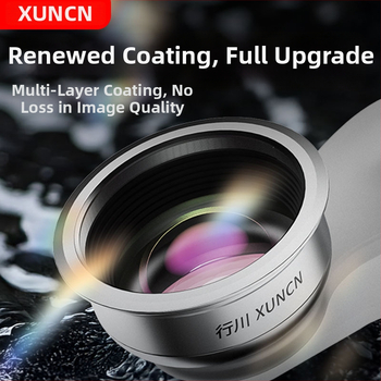 Xingchuan 9K širokouhlý objektív pre mobilný telefón – dvojitý objektív pre živé vysielanie a makro