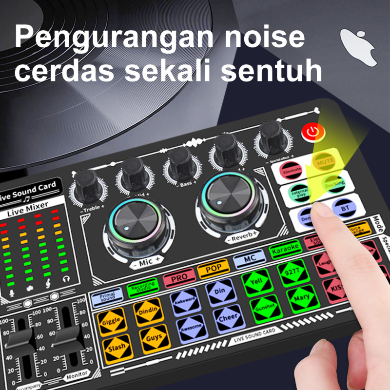 Σετ μικροφώνου πυκνωτικού τύπου F999+BM800 με κάρτα ήχου για ζωντανές μεταδόσεις, Bluetooth 5.3, 100 Hz–20 kHz, SNR ≥60 dB, ενσωματωμένη μπαταρία 1200–2000 mAh, αυτονομία 8–12 ώρες