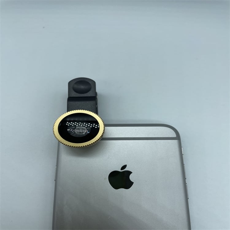 3-u-1 makro fisheye objektiv za pametne telefone, akrilni širokokutni dodatak, univerzalna kompatibilnost
