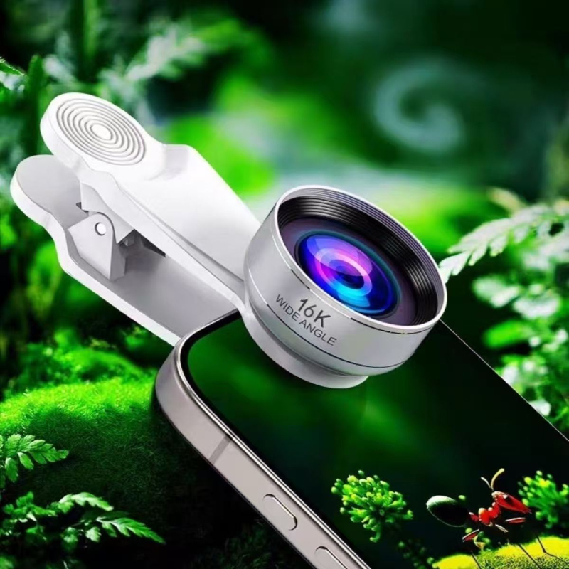Hongguan L-10K φακός για smartphone: ευρυγώνιος και μακρο, υψηλής ευκρίνειας, συμβατός με όλα τα smartphones