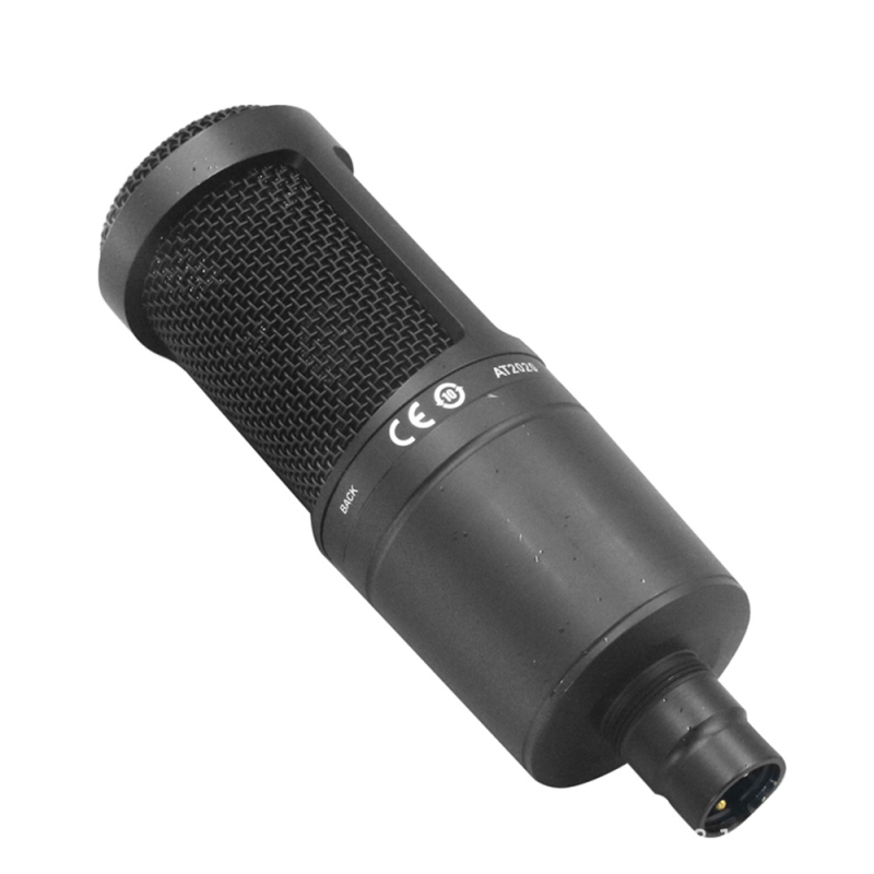 TVOTT AT2020 kondenzatorski mikrofon za live streaming, bežični, kardioidni polaritet, 20Hz-20kHz, SNR ≥75dB