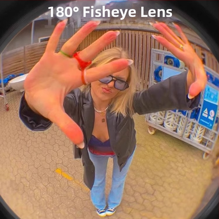 Sada objektívov pre smartfón: rybie oko (fisheye), makro, široký uhol, špeciálne efekty • Značka: Friendly • Model: Yyjtou • Kompatibilita: univerzálna