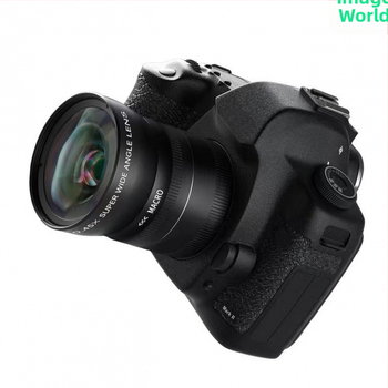 Širokouhlý makro objektív pre DSLR s univerzálnym uchytením, ohnisková vzdialenosť 120 mm, zväčšenie 0,45x, filter 58 mm, 2 prvky v 2 skupinách, najbližšie ostrosti 58 mm