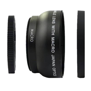 Obiectiv DSLR ultra-wide macro cu montaj universal, distanța focală 120 mm, mărire 0,45x, filtru 58 mm, 2 elemente în 2 grupuri, distanță minimă de focalizare 58 mm