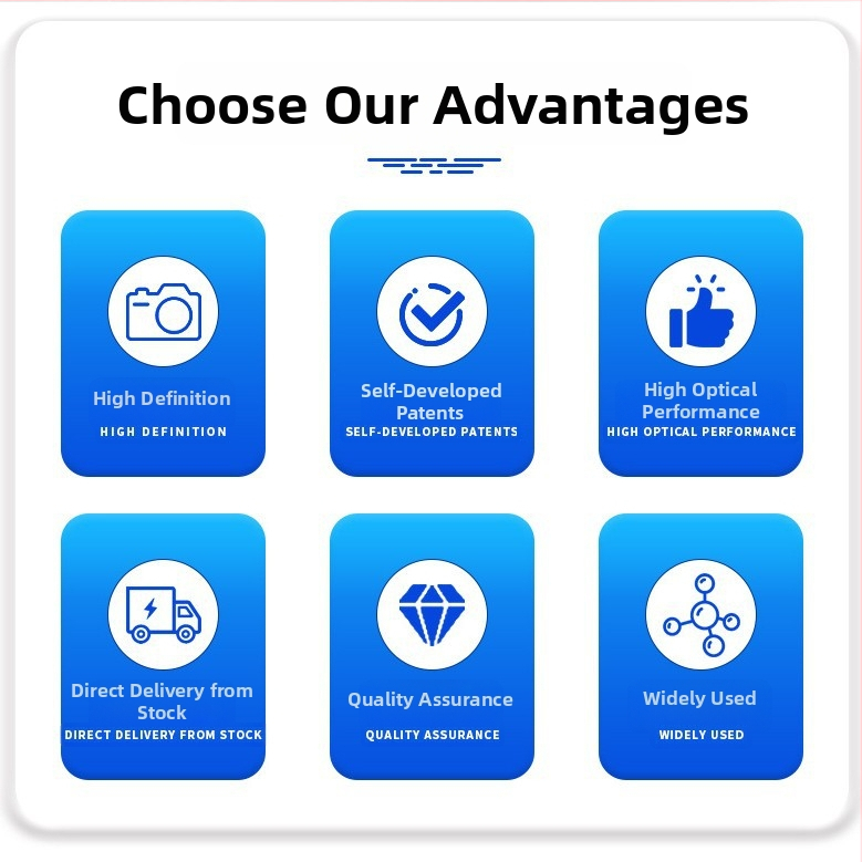 Pevná šošovka s fixným zaostrovaním pre spájanie vlákien, značka Yide, štruktúra šošovky 4G, ohnisková vzdialenosť 11 mm