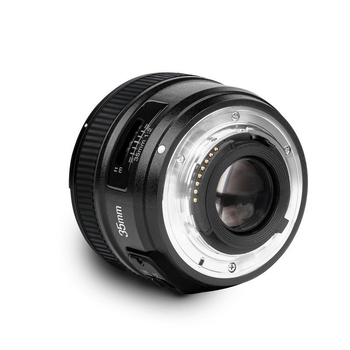 Yongnuo 35mm F2 obiectiv unghi larg fix pentru monturi Canon EF și Nikon F, Full-Frame, distanță minimă de focalizare 0,25 m