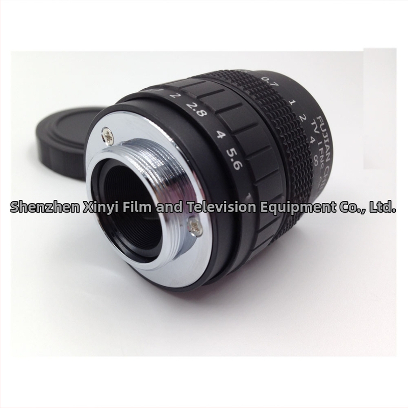 FS-LM3517 35mm F1.7 priemyselný objektív pre bezzrkadlovo kamery, kovové telo, štandardný pevný zaostrenie, minimálna zaostrovacia vzdialenosť 0,3 m