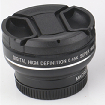 KOMERY obiectiv macro ultra-wide 0.45x52mm pentru camere fără oglindă, 2 în 1 wide și ultra-wide, distanță focală 10-20mm, filtru 52mm