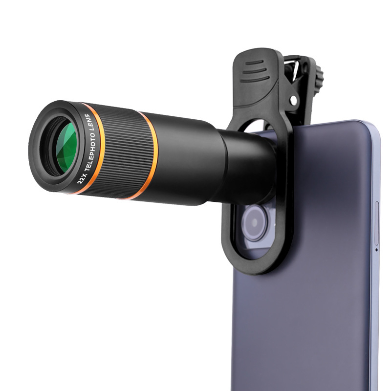 Vanjski teleobjektiv za mobitel – 22x uvećanje, HD kvaliteta, za snimanje na koncertima