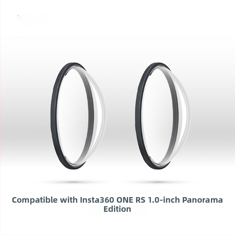 Kryt objektívu pre Insta360 ONE RS Leica panoramatický objektív (Shadow Stone) — OEM spracovanie; balenie: ochranný silikónový kryt pre zrkadlo; uvedenie na trh 2022; služba po predaji: tri balenia