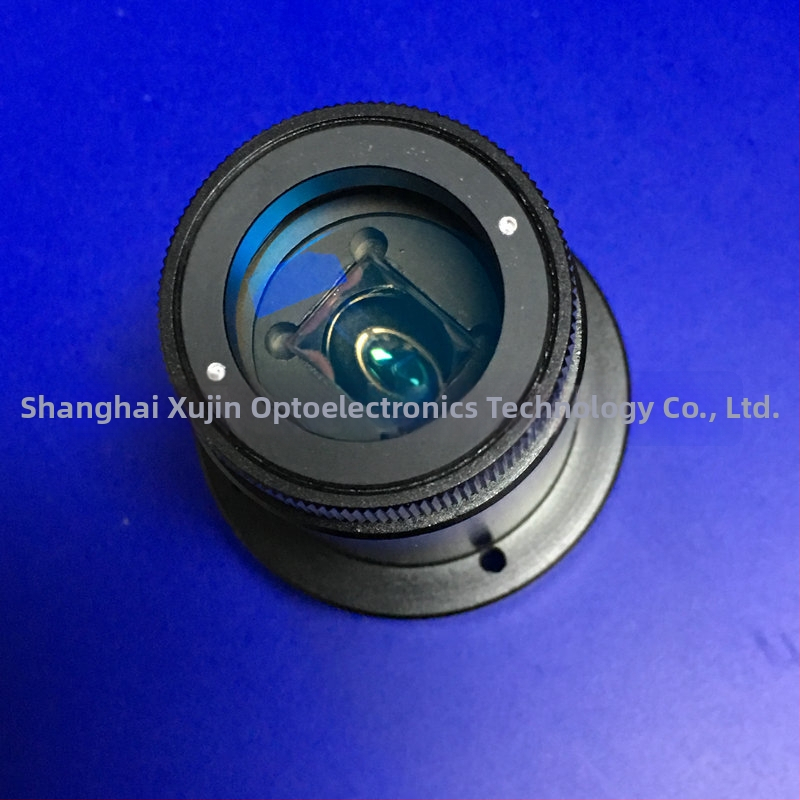 Optická šošovka s dlhým ohniskom pre dohľad; infračervená projektorová endoskopická šošovka, spracovanie, dizajn a montáž, ostrenie