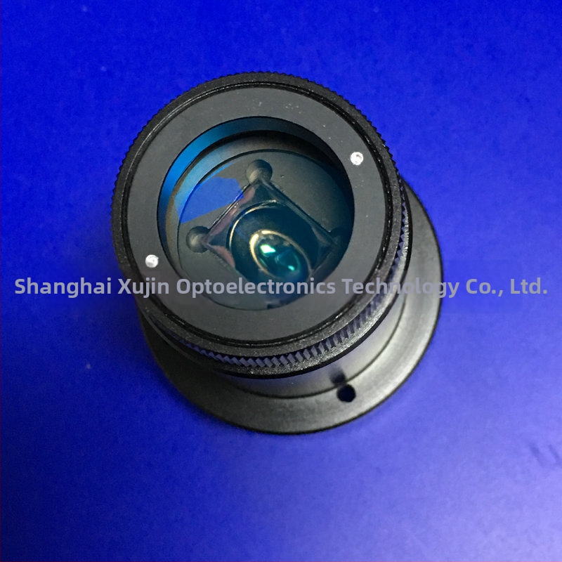 Optická šošovka s dlhým ohniskom pre dohľad; infračervená projektorová endoskopická šošovka, spracovanie, dizajn a montáž, ostrenie