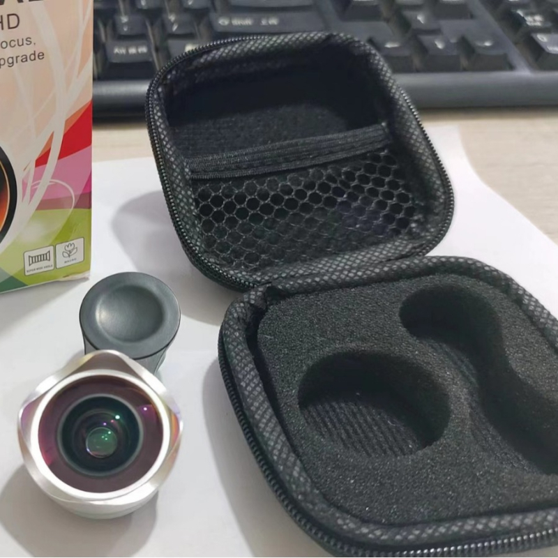 Vanjska kamera za mobitel, 4K HD širokokutna leća, model 4KB001, kompatibilna sa 99% pametnih telefona, licencirana privatna marka