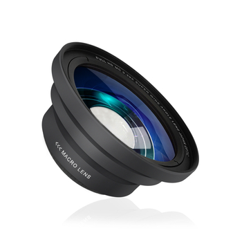 Obiectiv cu focalizare fixă, lentilă macro ultra-wide, 18 mm, unghi de cuprindere 120°, distanță minimă de focalizare 1 cm, diametru filtrului 37 mm