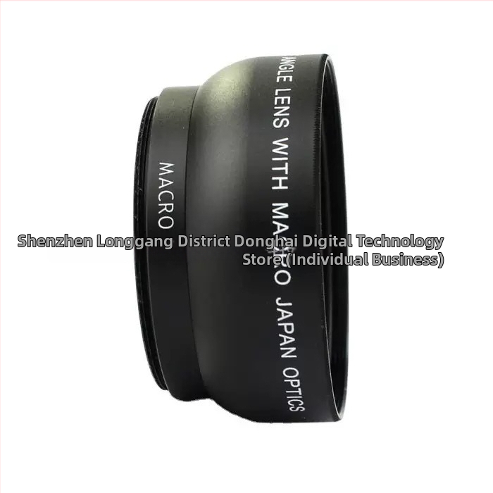 52mm 0.45x Širokouhlý makro adaptér pre reverznú spojenie objektívu - 2 diely v 2 skupinách, 58mm filter, 120 mm ohnisková vzdialenosť